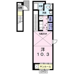 ソ－レ愛宕の物件間取画像